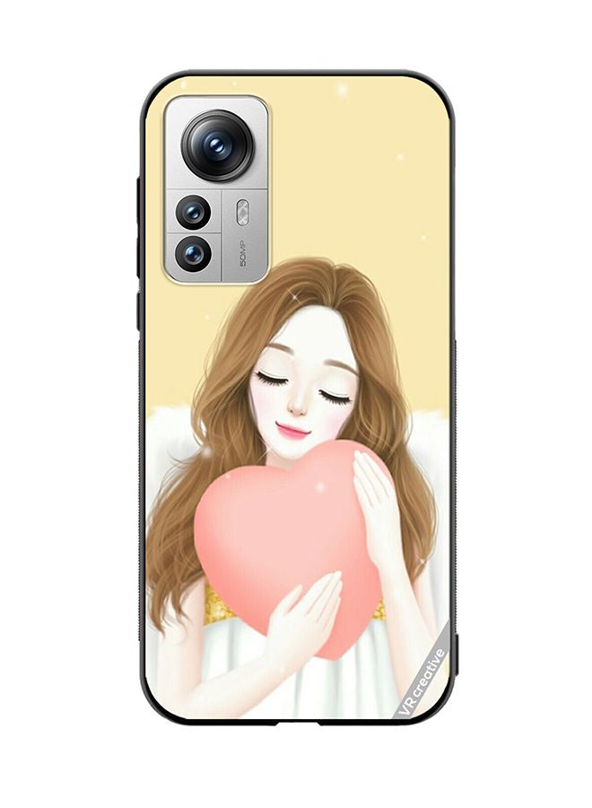 VR CREATIVE Protective Case Cover For Xiaomi 12X Hearty Design Multicolour - Image 1