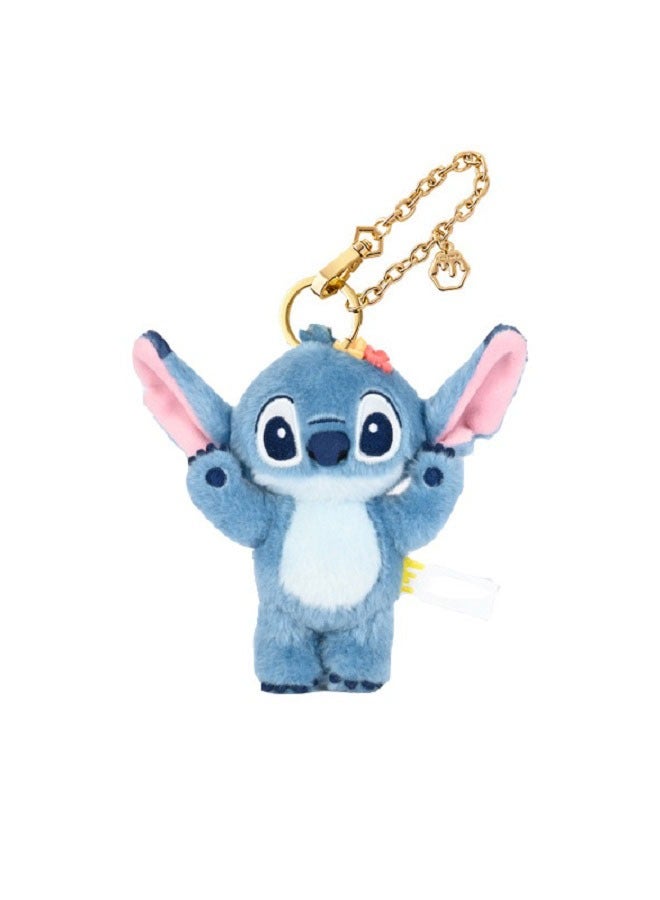 HALAMODO Stitch Plush Toy Keychain - Soft Doll Bag Charm & Adorable Key Ring, Unisex Birthday Gift for Boys and Girls,12cm  - Image 1