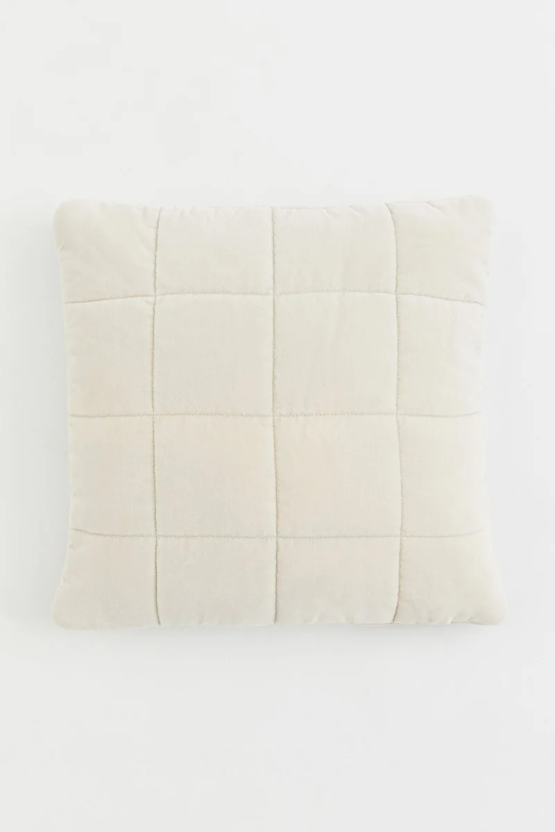 H&M Cotton velvet cushion cover