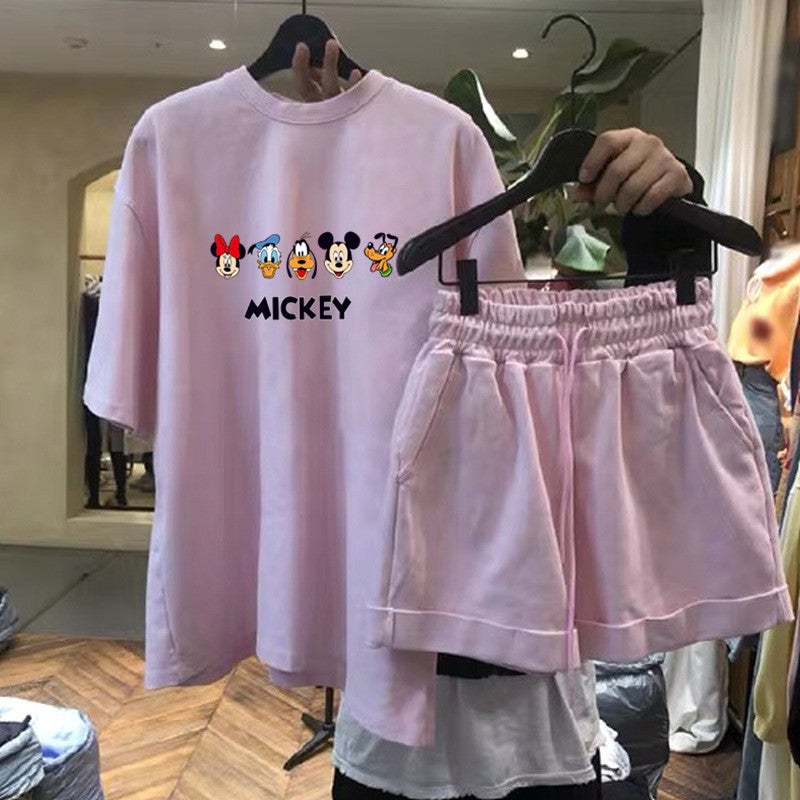 Sports Casual Shorts suit Women Spring/Summer 2024 New Fashionable Slimming Western Style Age-reducing Small Chanel Style Two-piece Set White  - Image 2