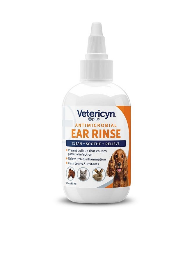 Vetericyn Plus Dog Ear Rinse | Dog Ear Cleaner To Soothe And Relieve Itchy Ears, Safe For Cat Ears, Rabbit Ears, And All Animal'S Ear Problems. 3 Ounces  - Image 4