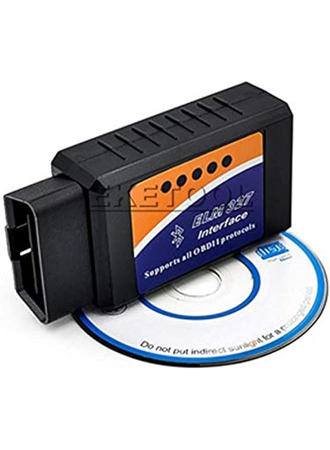 360 Light Elm 327 V Elm327 Bluetooth 1.5 Bt Adapter, V2.1 Interface Obd2 / Obd