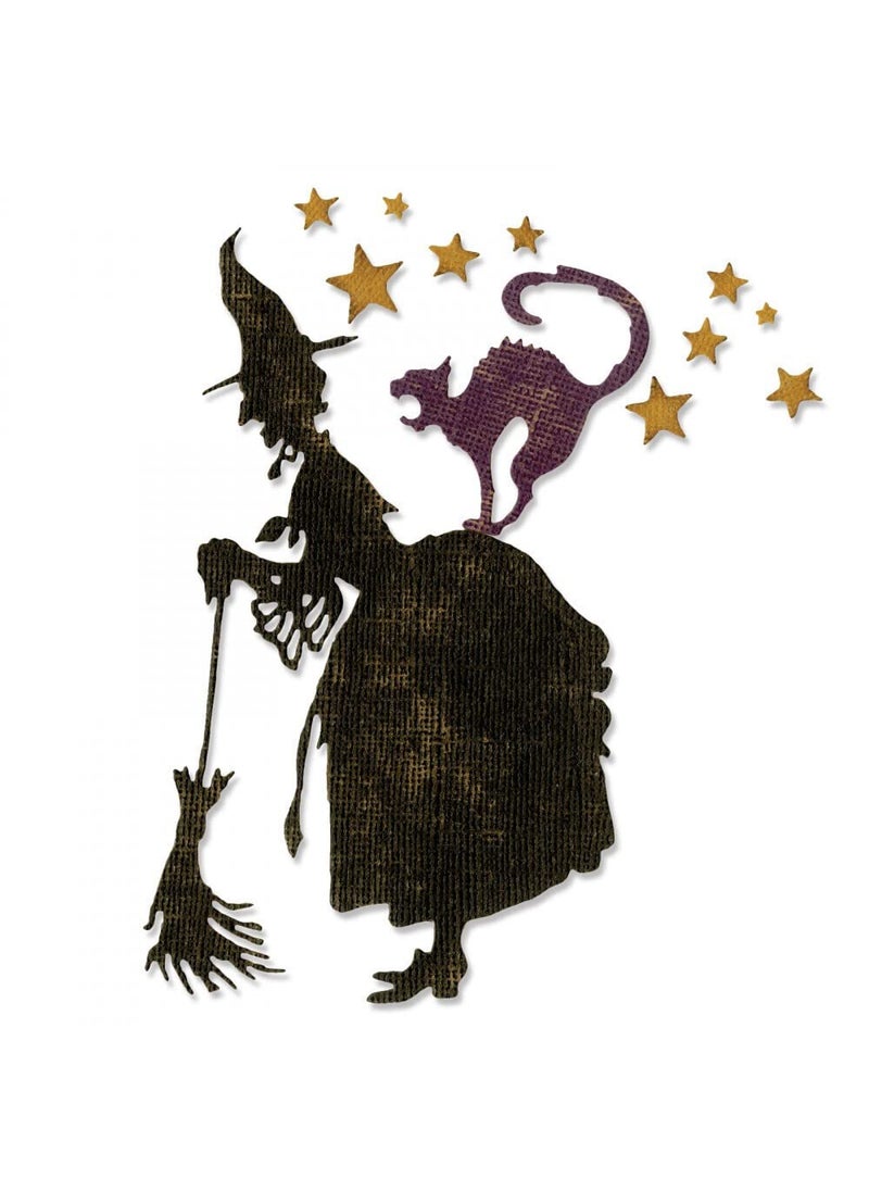 Zig Sizzix Thinlits By Tim Holtz Alterations  Witchcraft  3 Piece Die Set 662386 