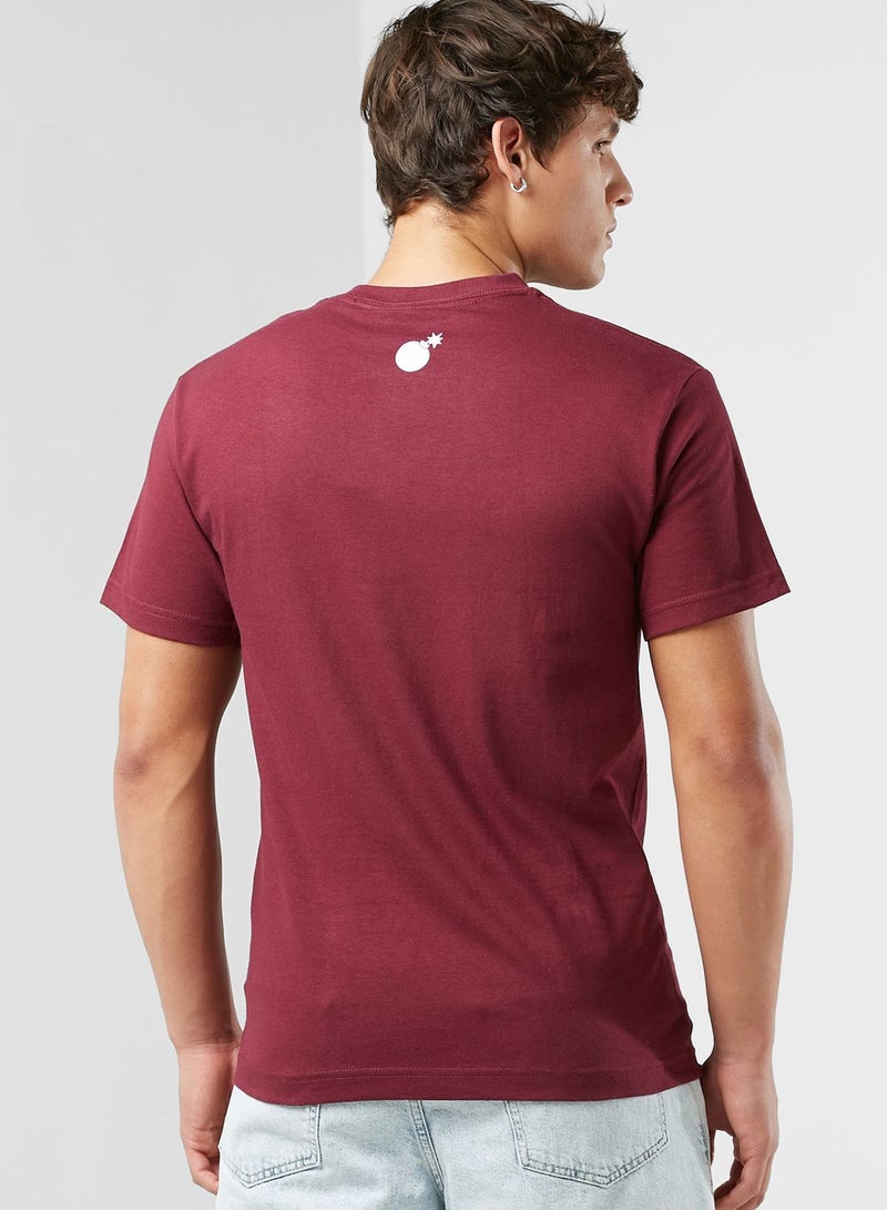 ذا هاندريدز تيشيرت بطبعة كروم آدم - Image 2