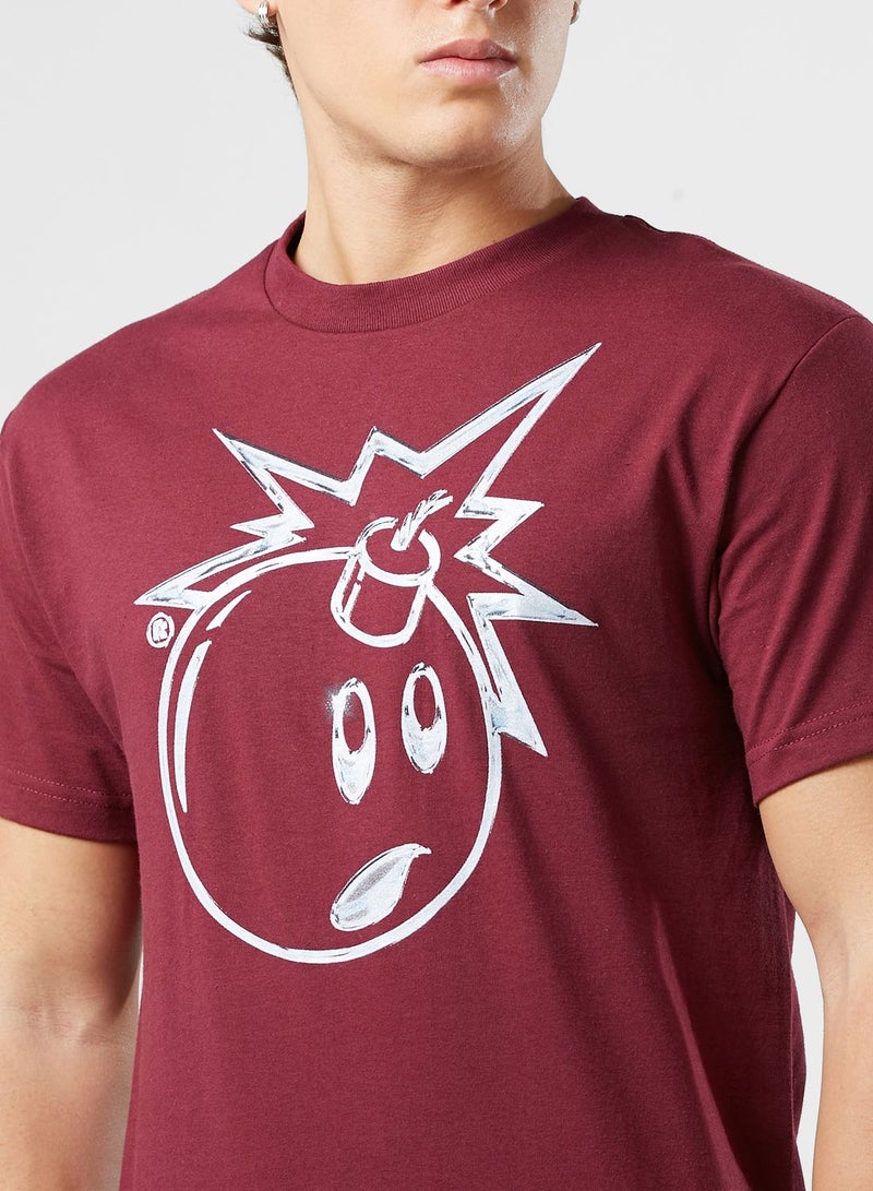 ذا هاندريدز تيشيرت بطبعة كروم آدم - Image 3