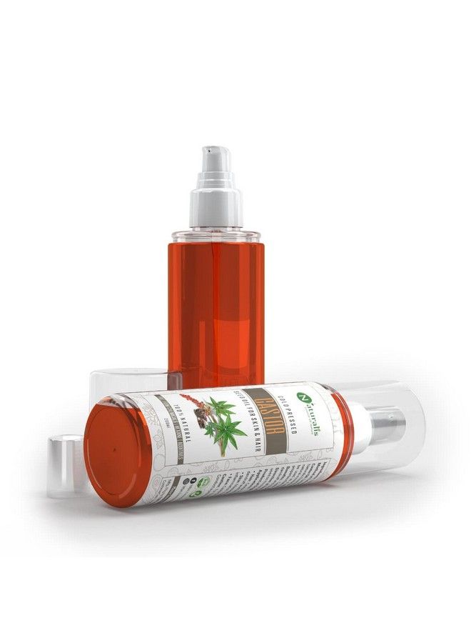 Naturalis Essence Of Nature Cold Pressed Carrier Oil For Skin Lightening Pigmentation Stretch Marks Acne Scars Wrinkles Aging 200 Ml (Castor) (Castor Oil) - Image 3