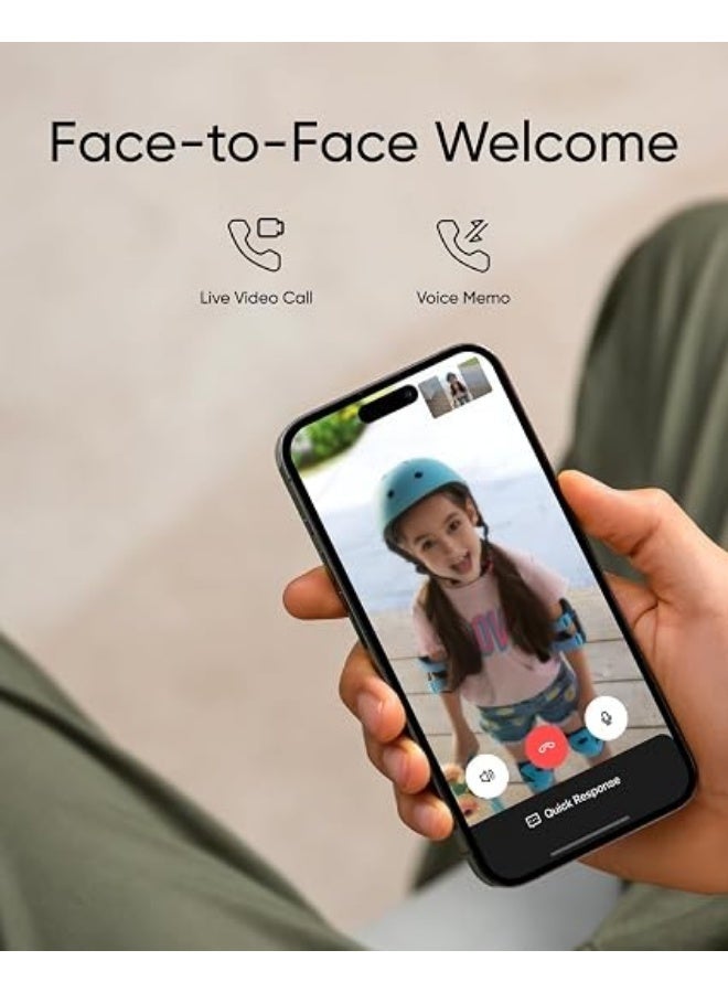 إيوفي جرس الباب المرئي الأمني سي 30 من يوفي (eufy Security Video Doorbell C30) – تصوير فائق الدقة واتصال ذكي - Image 2