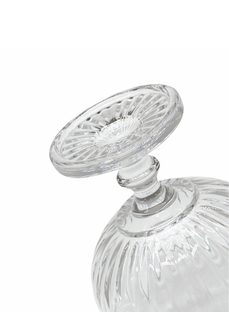 القناص طقم زبادي حلا 8 حبه قزاز كرستال  بقاعده ثابته - Image 4