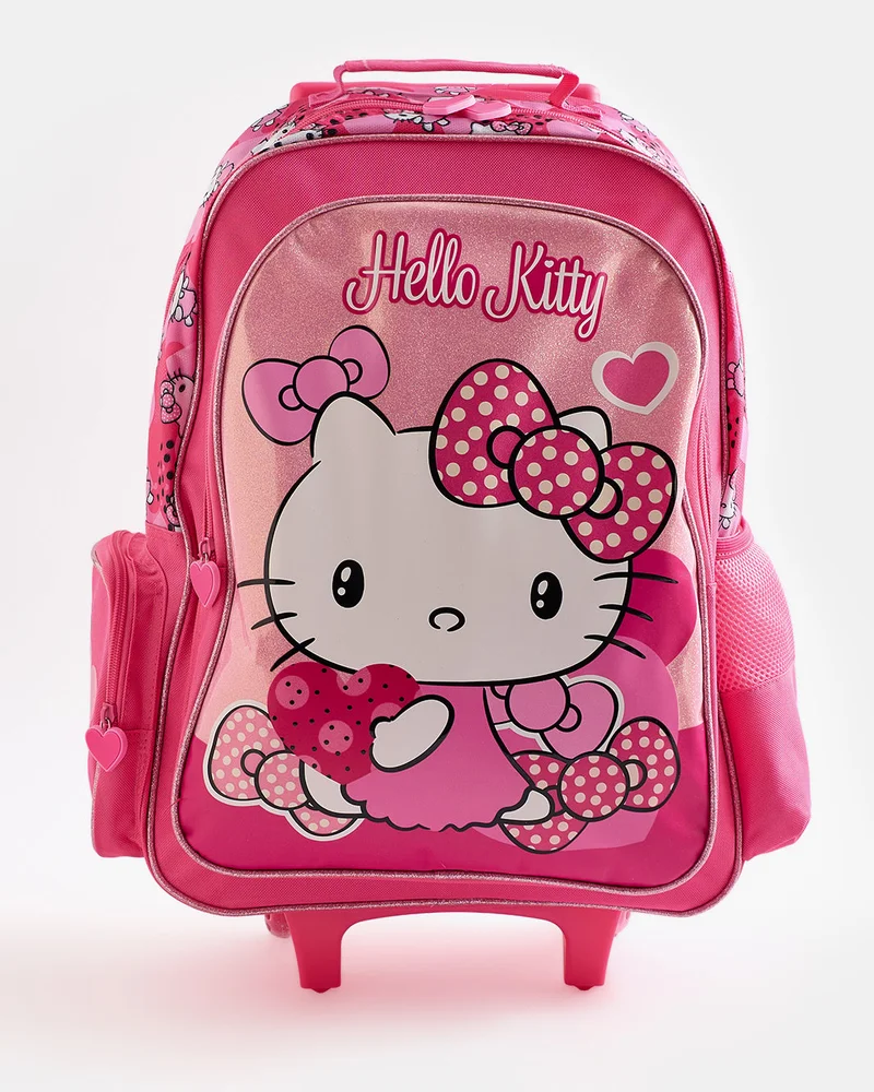 Redtag Kids Assorted Character Print Trolley Bag (18 Inch)