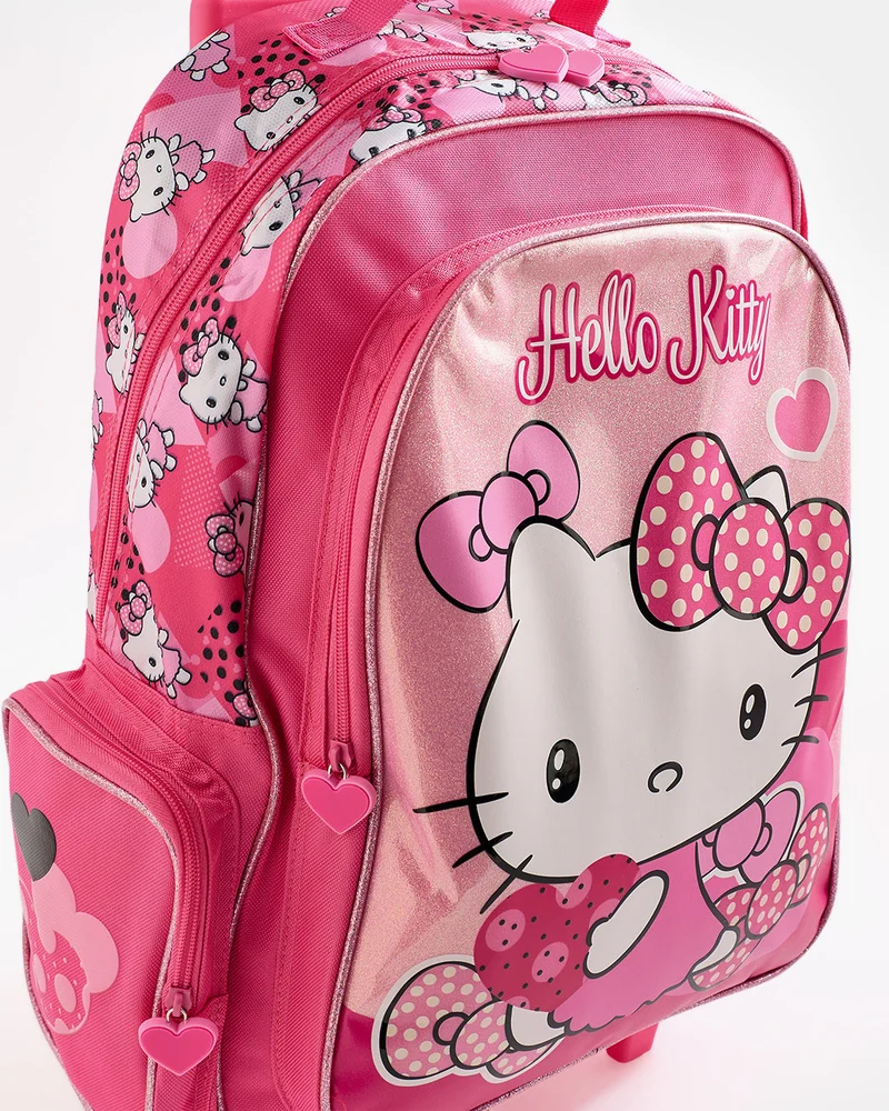 Redtag Kids Assorted Character Print Trolley Bag (18 Inch)