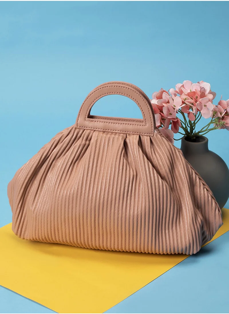 Haute Sauce Waves Of Wonder Peach Bag
