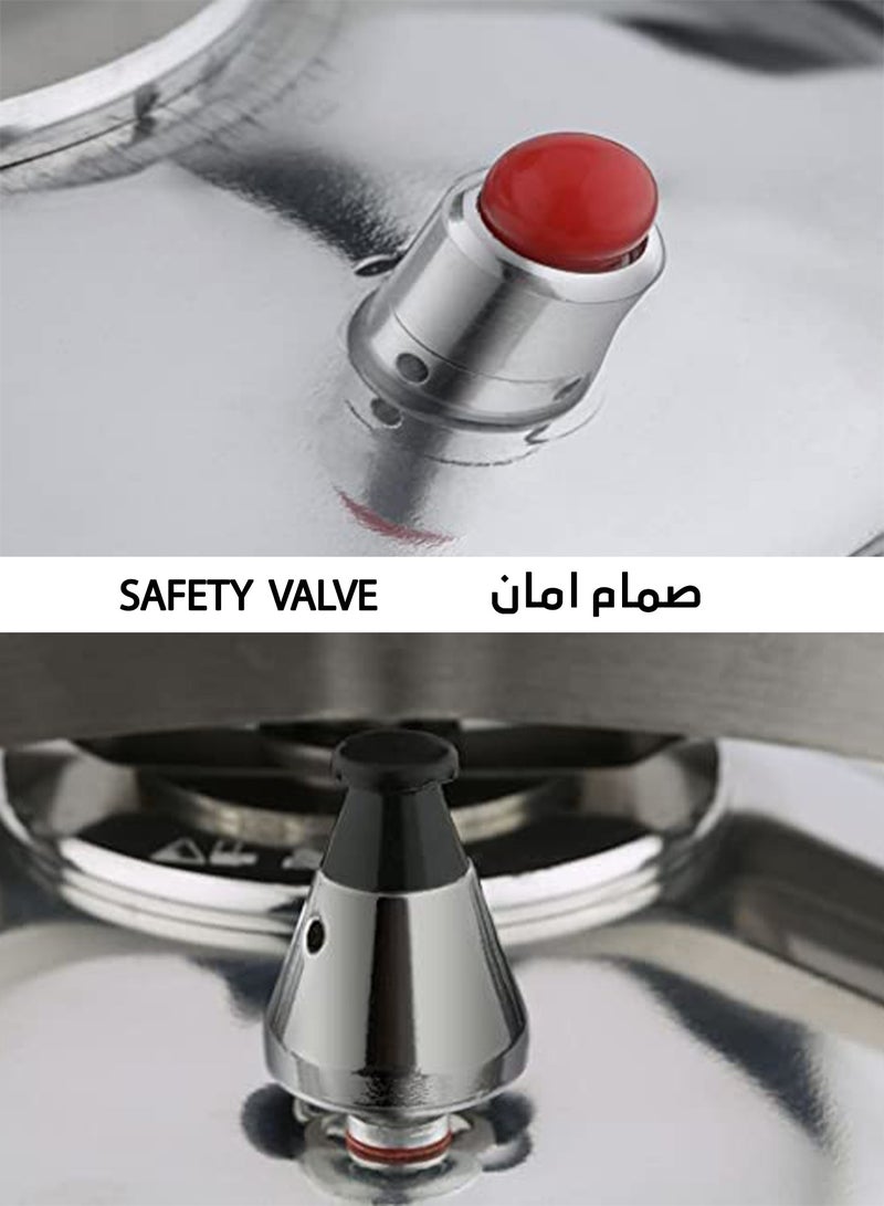 Aluminum Pressure Cooker With Heavy Metal Handles with Available In Different Capacities - Image 5
