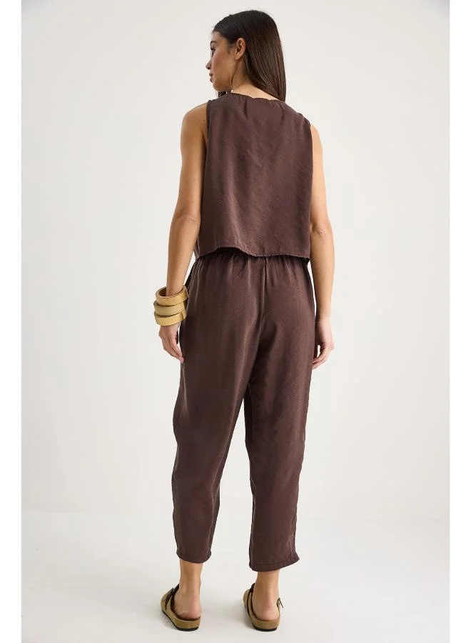 Ginger Relaxed Fit Tank Top & Pant Coord Set