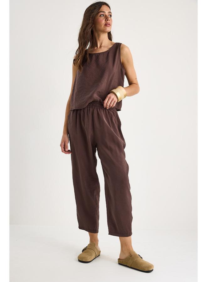 Ginger Relaxed Fit Tank Top & Pant Coord Set - Image 4