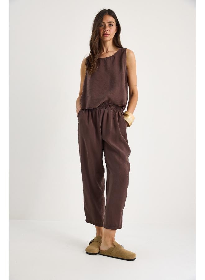 Ginger Relaxed Fit Tank Top & Pant Coord Set - Image 3