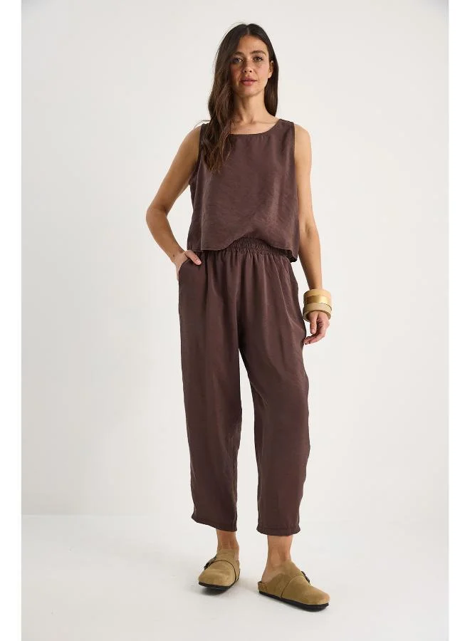 Ginger Relaxed Fit Tank Top & Pant Coord Set