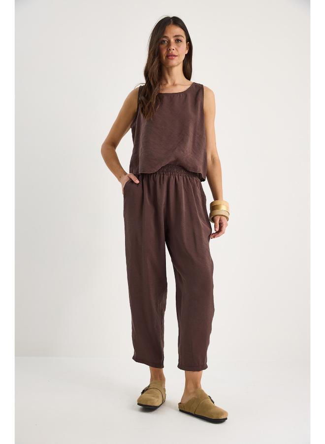 Ginger Relaxed Fit Tank Top & Pant Coord Set - Image 1