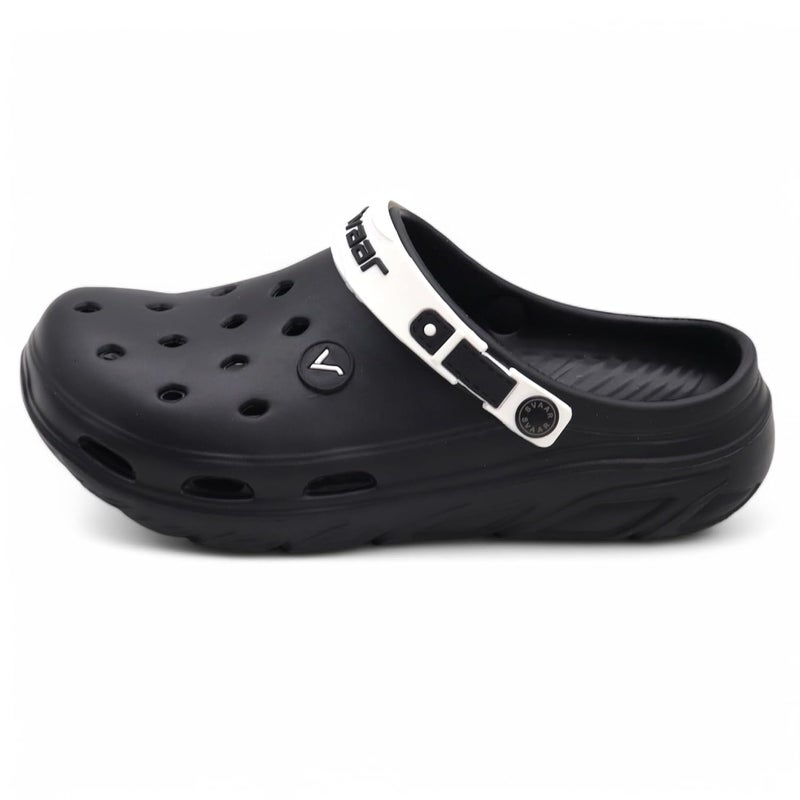 SVAAR صنادل سفاار للرجال خفيفة الوزن فائقة النعومة قابلة للتنفس ومقاومة للماء مع حزام خلفي قابل للتعديل باللون الأزرق المائي - Image 4