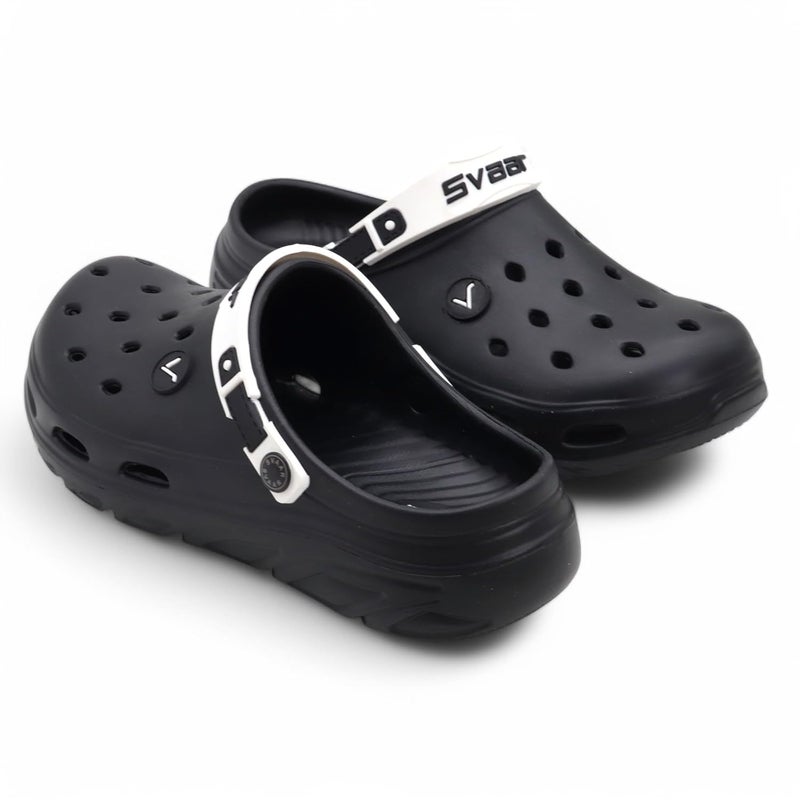 SVAAR صنادل سفاار للرجال خفيفة الوزن فائقة النعومة قابلة للتنفس ومقاومة للماء مع حزام خلفي قابل للتعديل باللون الأزرق المائي - Image 5