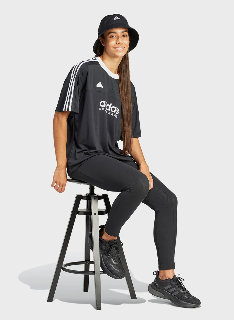 Adidas Lounge Ribbed High Waist 7/8 Leggings