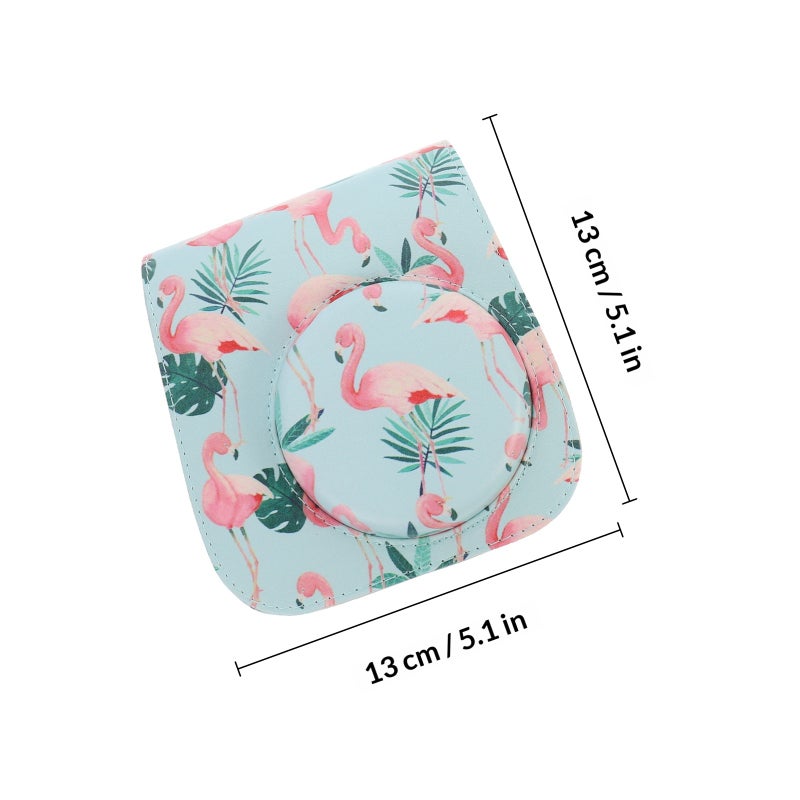 1pc Instant Camera Case PU Storage Pouch Protector Compatible for Mini 11/9/8 - Image 2