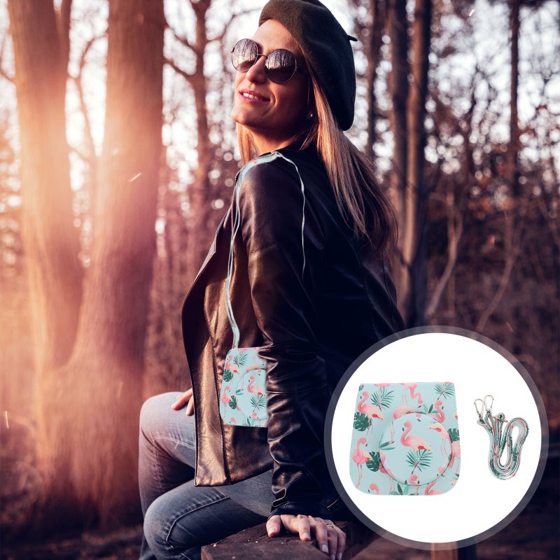 1pc Instant Camera Case PU Storage Pouch Protector Compatible for Mini 11/9/8 - Image 1