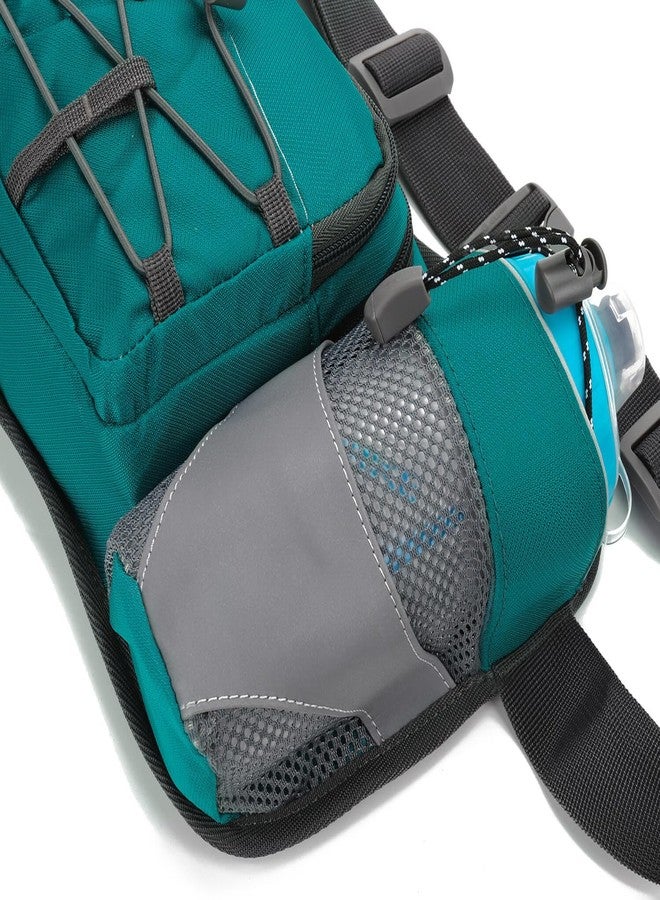 YUOTO Outdoor Fanny Pack with Water Bottle Holder for Walking Hiking Hydration belt Waist Bag - Image 4