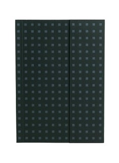 Quadro Black on Grey B6 Unlined Wrap Closure 112 Pages 100gsm Notebook