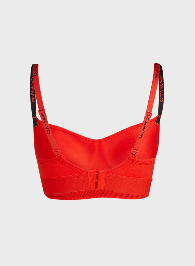 CALVIN KLEIN Knitted T-Shirt Bra