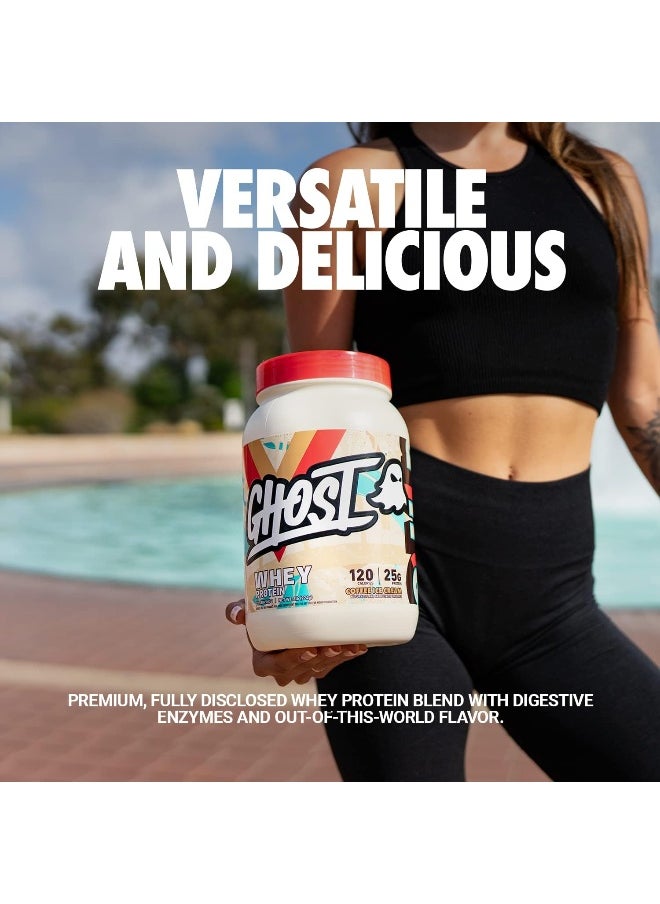 Ghost Whey Protein Powder, Coffee Ice Cream - 2Lb, 25G Of Protein  - Image 2