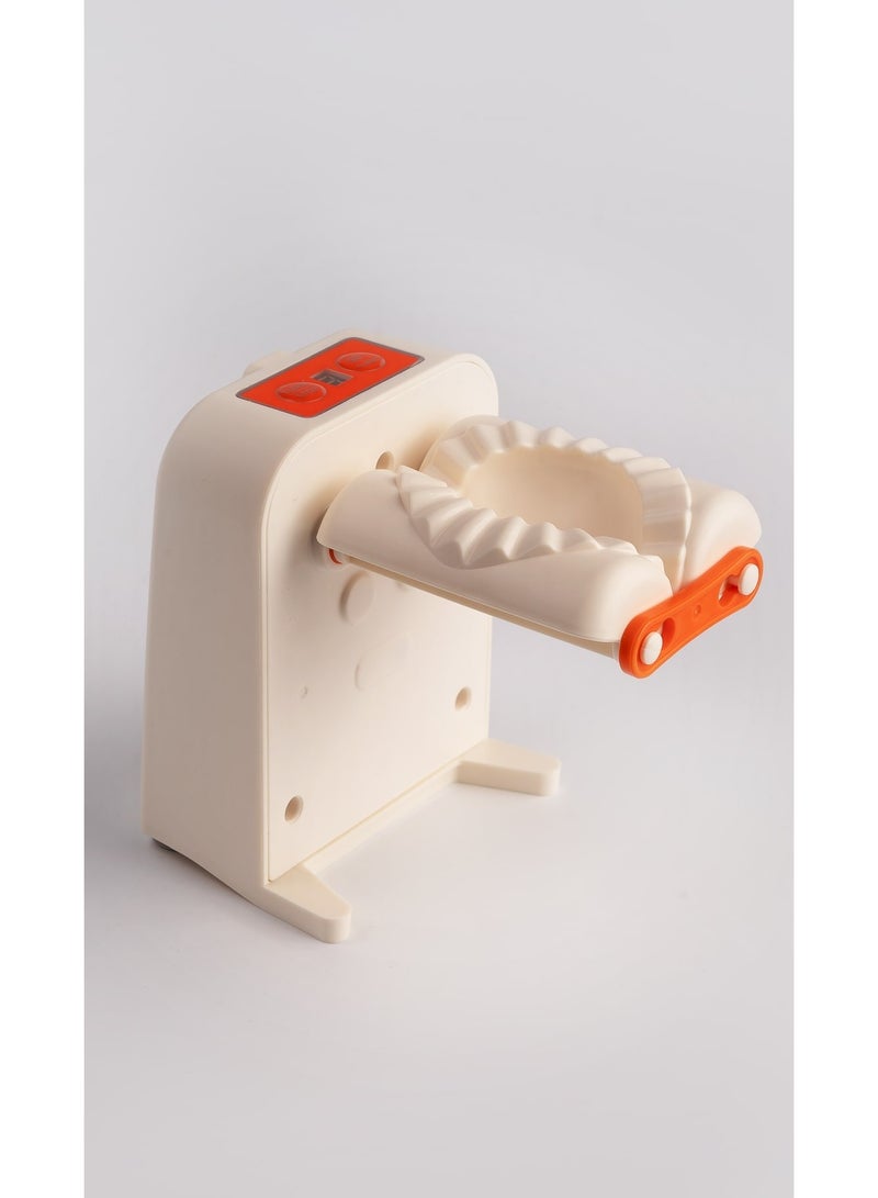 Portable Dumpling Maker / Less Messy / Easy to Clean / 2 Speeds Modes / 1500 Dumplings on a Single Charge - White