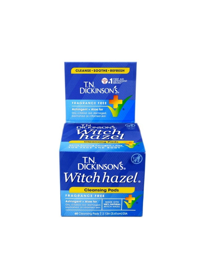Dickinson'S T.N. Dickinsons Hazelets Witch Hazel Pads - 60 Ea - Image 1