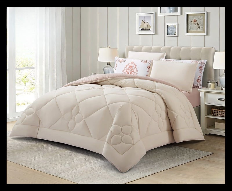 Double bed sheet set, 6 pieces, microfiber, soft and comfortable