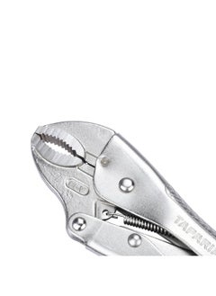 Taparia Taparia 1641-10 / 1641N-10 inch 250 mm Curved Jaw Locking Pliers mole Wrench Vise vice Grip, Silver  - Image 3