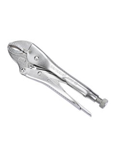 Taparia Taparia 1641-10 / 1641N-10 inch 250 mm Curved Jaw Locking Pliers mole Wrench Vise vice Grip, Silver  - Image 5