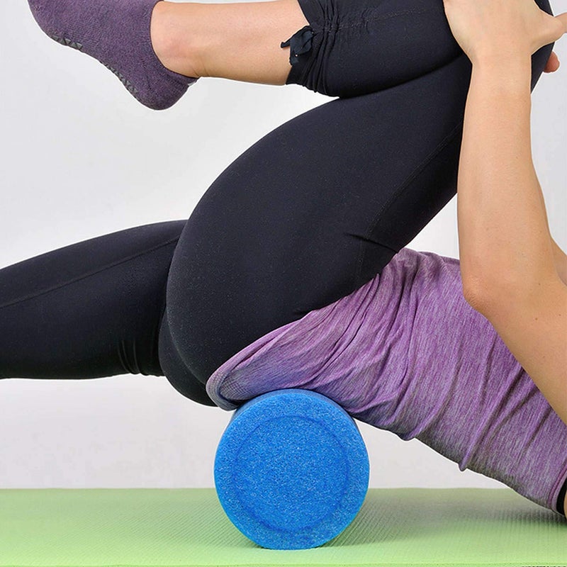 Inditradition Solid Form Roller | Balance Exerciser (Blue) - 24 Inches - Image 5