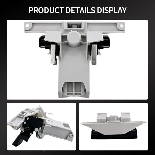 Semzohc Dishwasher Door Latch Handle Fit for May-tag Quiet Series 300 Dishwasher Handle MDB7600AWB, MDB7600AWW, MDB8600AWW, MDB5600AWB, MDB8600AWB, MDB7600AWS, MDBTT59AWW, MDBH970AWW - Image 4