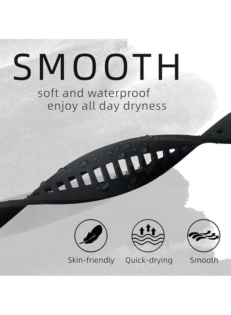 Adjustable Band Compatible with WHOOP 4.0 u0026 3.0 Fitnessu0026 Activity Tracker, Soft and Durability Silicone Waterproof Strap, Comfortable u0026 Breathable and Perfect for Every Occasion for Enha