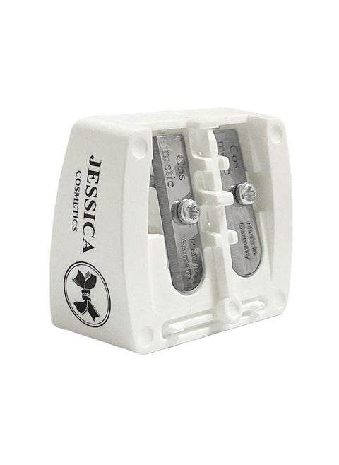 Jessica Dual Pencil Sharpener White