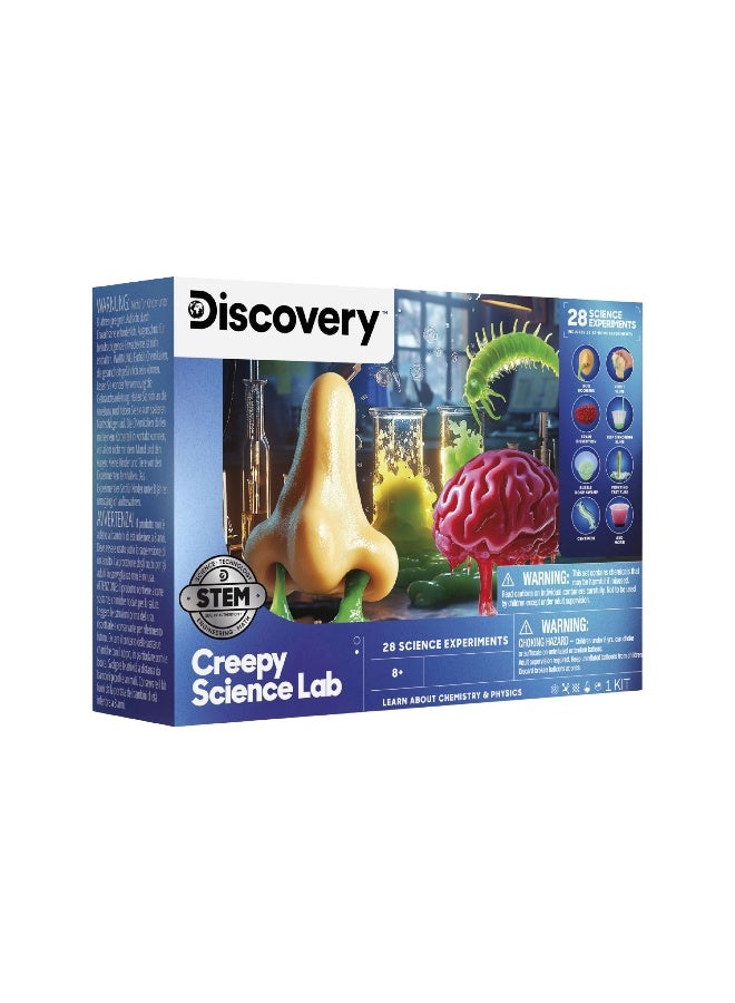 Discovery Creepy Science Lab Kit (28 Experiments) - Image 1