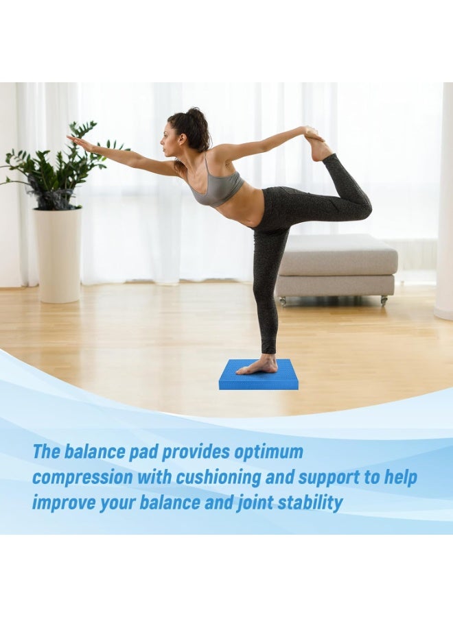 PTTIMFFM Foam Balance Pad, Non-Slip High-Density EVA Cushion for Yoga, Physical Therapy, Core Training, Pilates, Home Fitness - Image 3