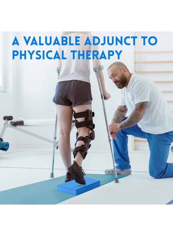 PTTIMFFM Foam Balance Pad, Non-Slip High-Density EVA Cushion for Yoga, Physical Therapy, Core Training, Pilates, Home Fitness - Image 4