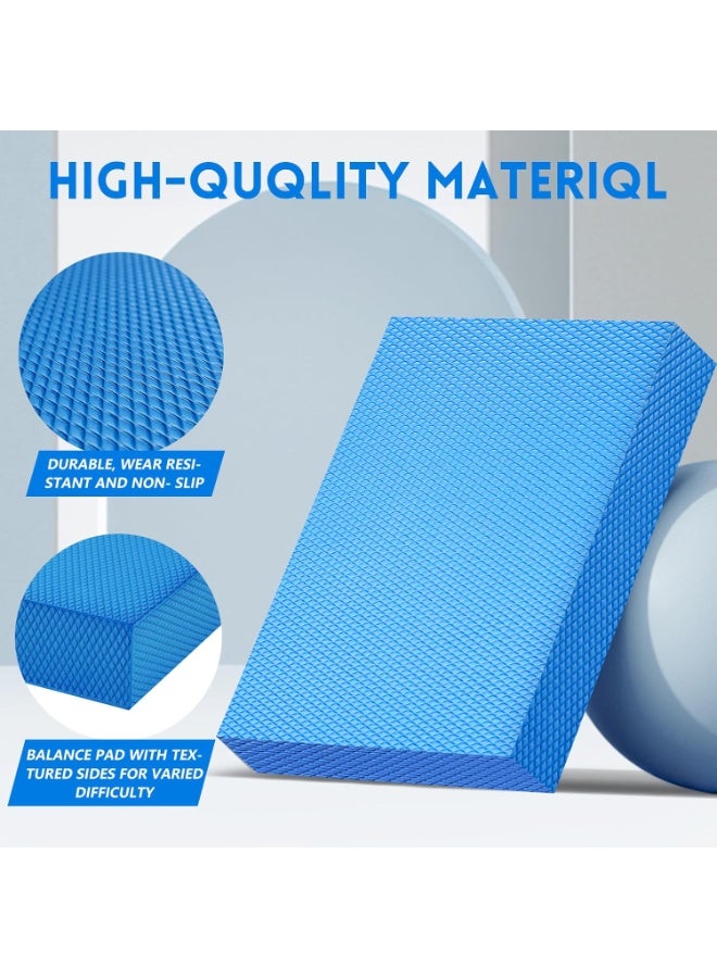 PTTIMFFM Foam Balance Pad, Non-Slip High-Density EVA Cushion for Yoga, Physical Therapy, Core Training, Pilates, Home Fitness - Image 2