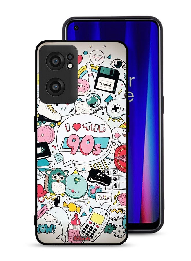 Tolwak OnePlus Nord CE 2 5G Protective Case Cover I Love The 90s - Image 1