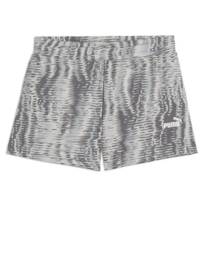 PUMA 4" Essential Nature 2.0 Mid Rise Shorts  - Image 4