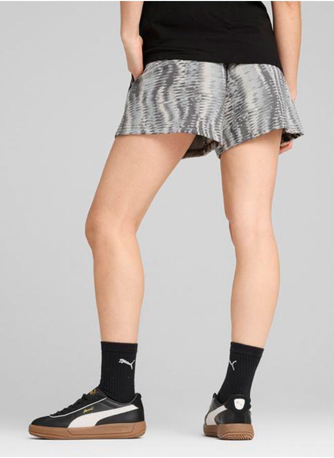 PUMA 4" Essential Nature 2.0 Mid Rise Shorts  - Image 2