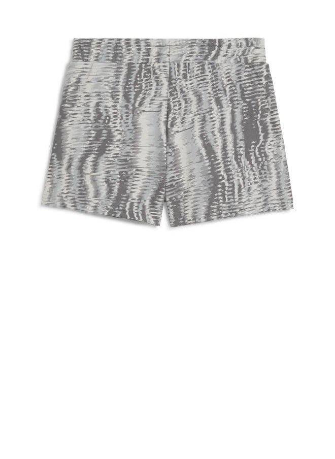 PUMA 4" Essential Nature 2.0 Mid Rise Shorts  - Image 5