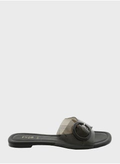 FYOR One Strap Low Heel Sandals  - Image 1