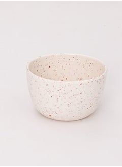 Melamine Bowl Set of 6 
  (L 14cm H 5cm)  Creamy with brown