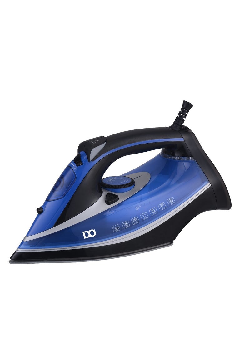 IDO Steam Iron Ceramic 2800 W Blue/Black SI2800-BBK 